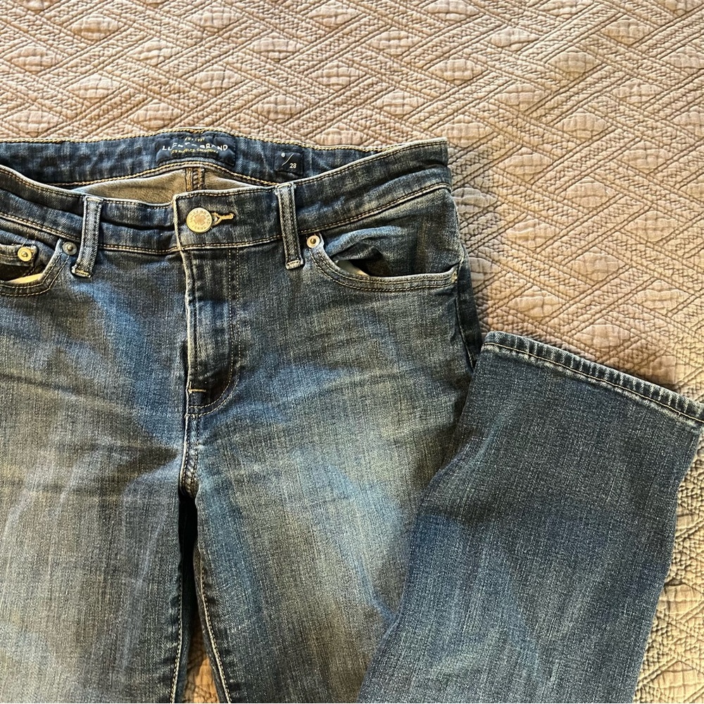 Lucky Brand Jeans Women's 6/28 Blue Sweet Crop